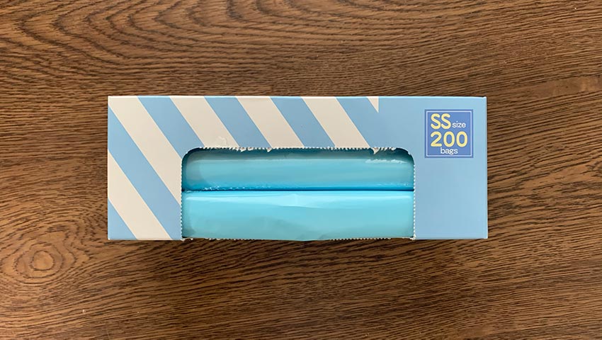 SALE／98%OFF】 驚異の防臭袋 BOS ボス 切り絵作家 タンタン 限定コラボスノークリスタル 袋カラー：水色 Sサイズ200枚入 赤ちゃん用  おむつ discoversvg.com